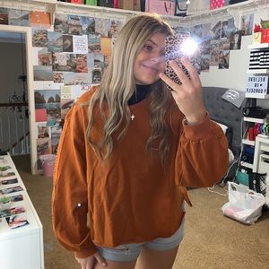 Orange never been worn sweater